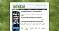 Desktop Screenshot of kaatopaikat.com
