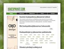 Tablet Screenshot of kaatopaikat.com